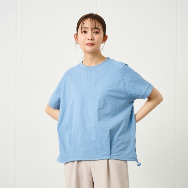 ドライ天竺リラックスドルマンＴシャツ