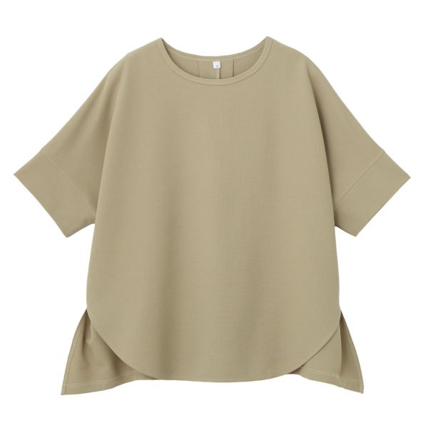 ワッフルリブスリーブスクエアＴシャツ