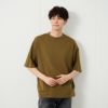 【ピースフィットクール】　スムース無地五分袖Ｔシャツ