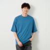 【ピースフィットクール】　スムース無地五分袖Ｔシャツ
