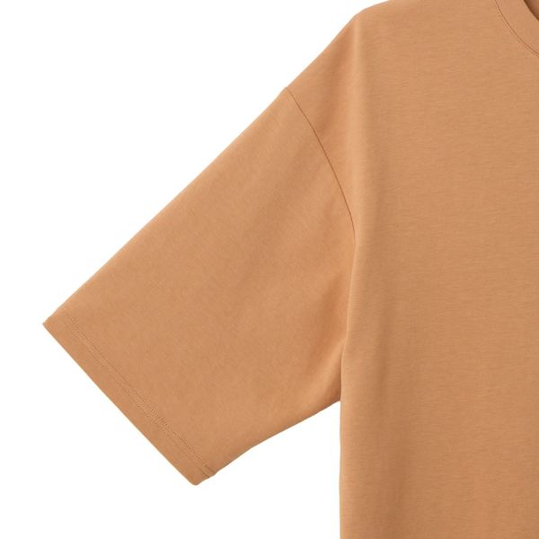 【ピースフィットクール】　スムース無地五分袖Ｔシャツ