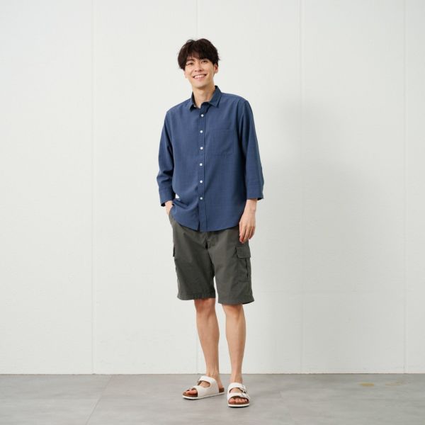 コットンカーゴショートパンツ