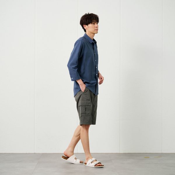 コットンカーゴショートパンツ