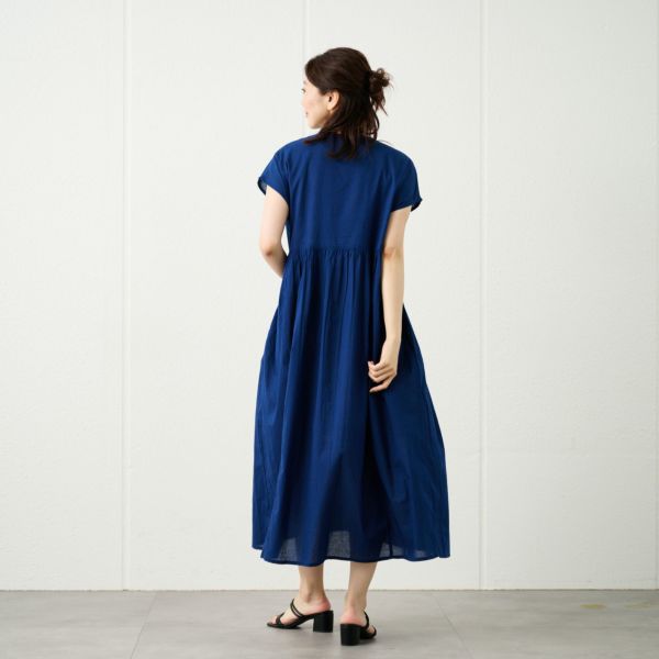 刺繍レースキーネックワンピース【セール】 | TVC | トップ