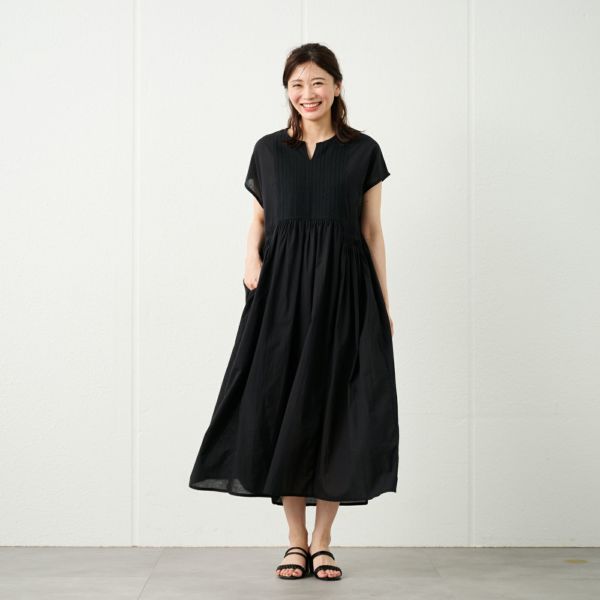 ◆送料・関税込み◆Sea N.Y レース刺繍 モックネックワンピース 刺繍レースキーネックワンピース【セール】 | TVC | トップ