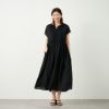 刺繍レースキーネックワンピース