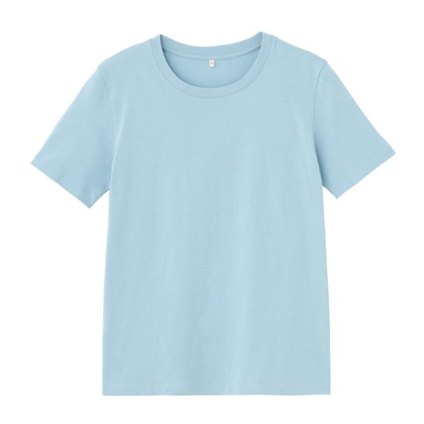 レディス　コットン１００クルーネック半袖Tシャツ