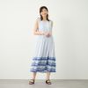 レーヨンノースリワンピース