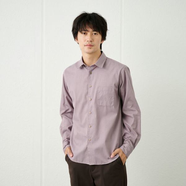 【てまらく】ドビーシャツ