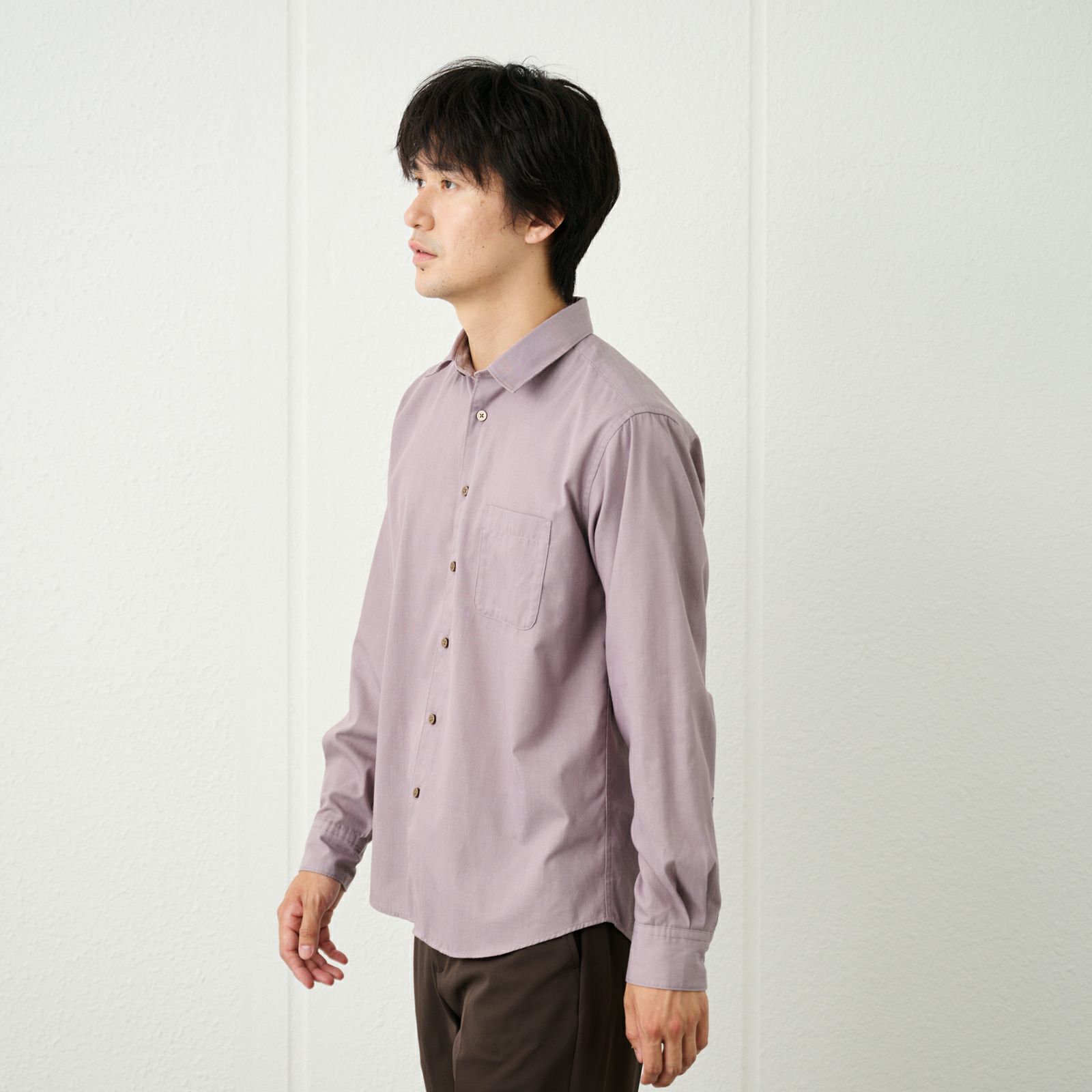 【てまらく】ドビーシャツ