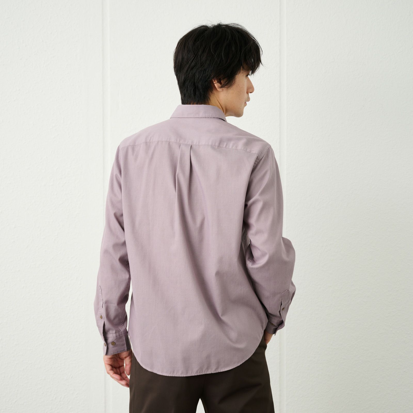 【てまらく】ドビーシャツ