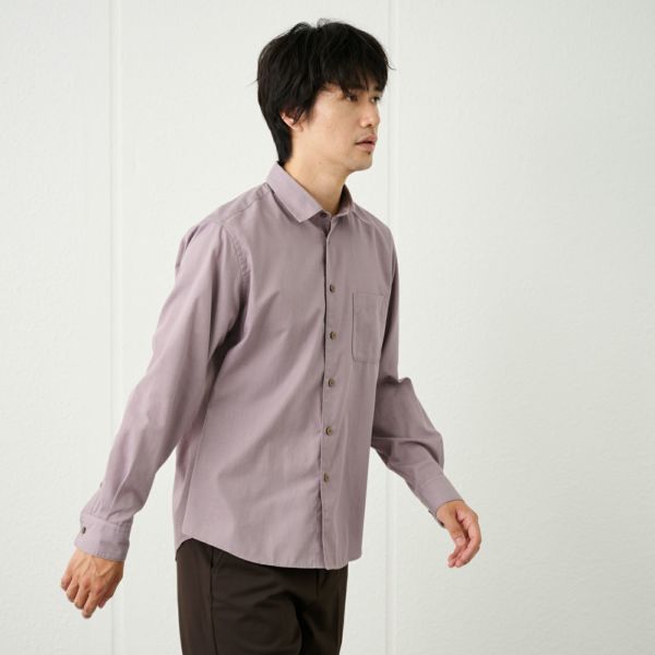 【てまらく】ドビーシャツ