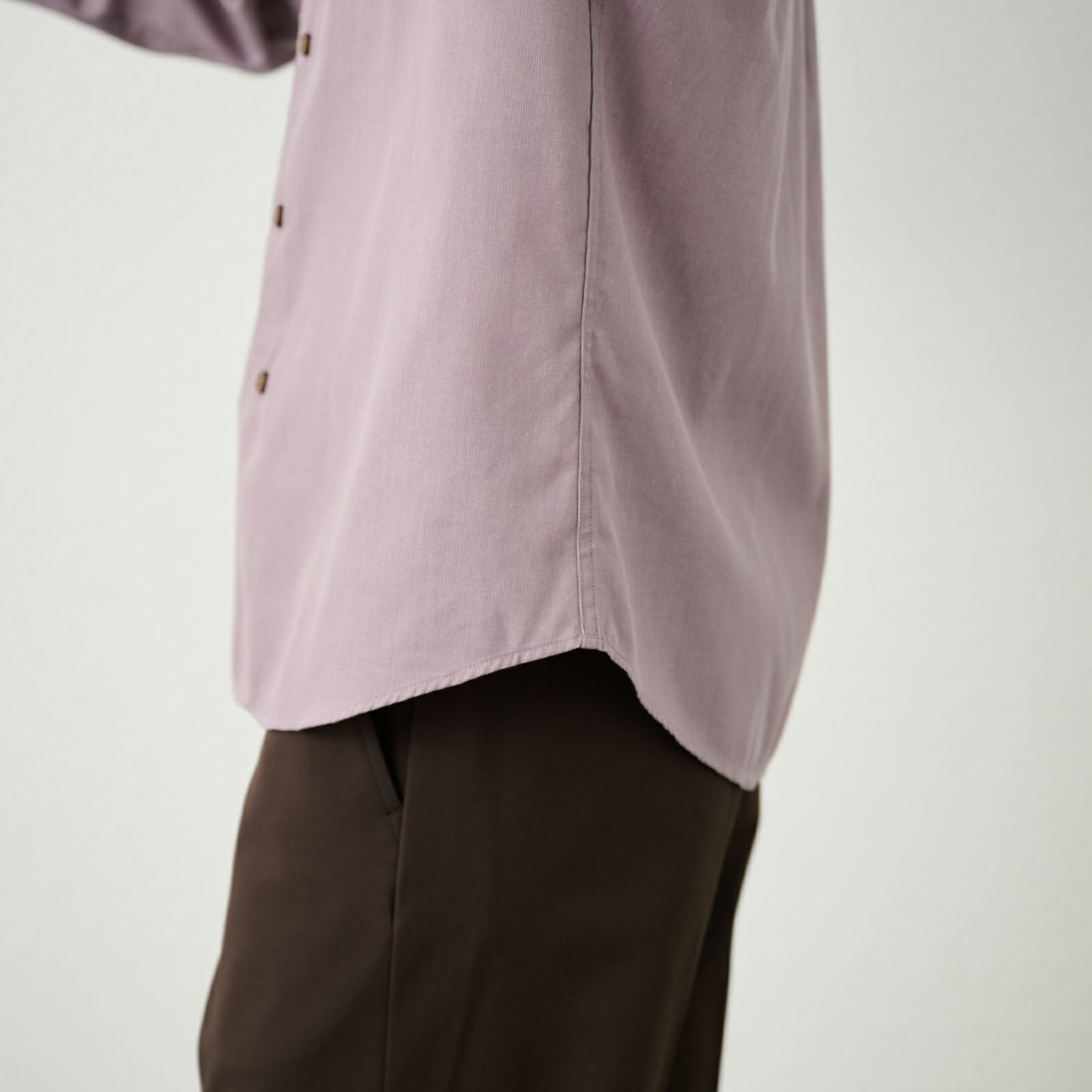 【てまらく】ドビーシャツ