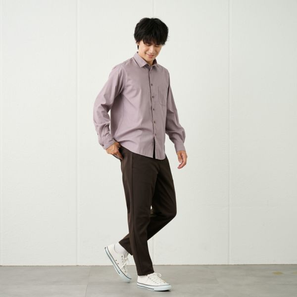 【てまらく】ドビーシャツ