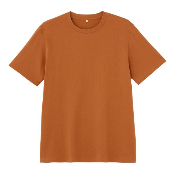 メンズ　コットン１００クルーネック半袖Tシャツ