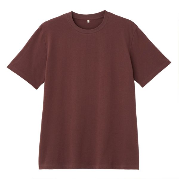 メンズ　コットン１００クルーネック半袖Tシャツ