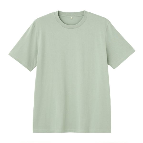 メンズ　コットン１００クルーネック半袖Tシャツ