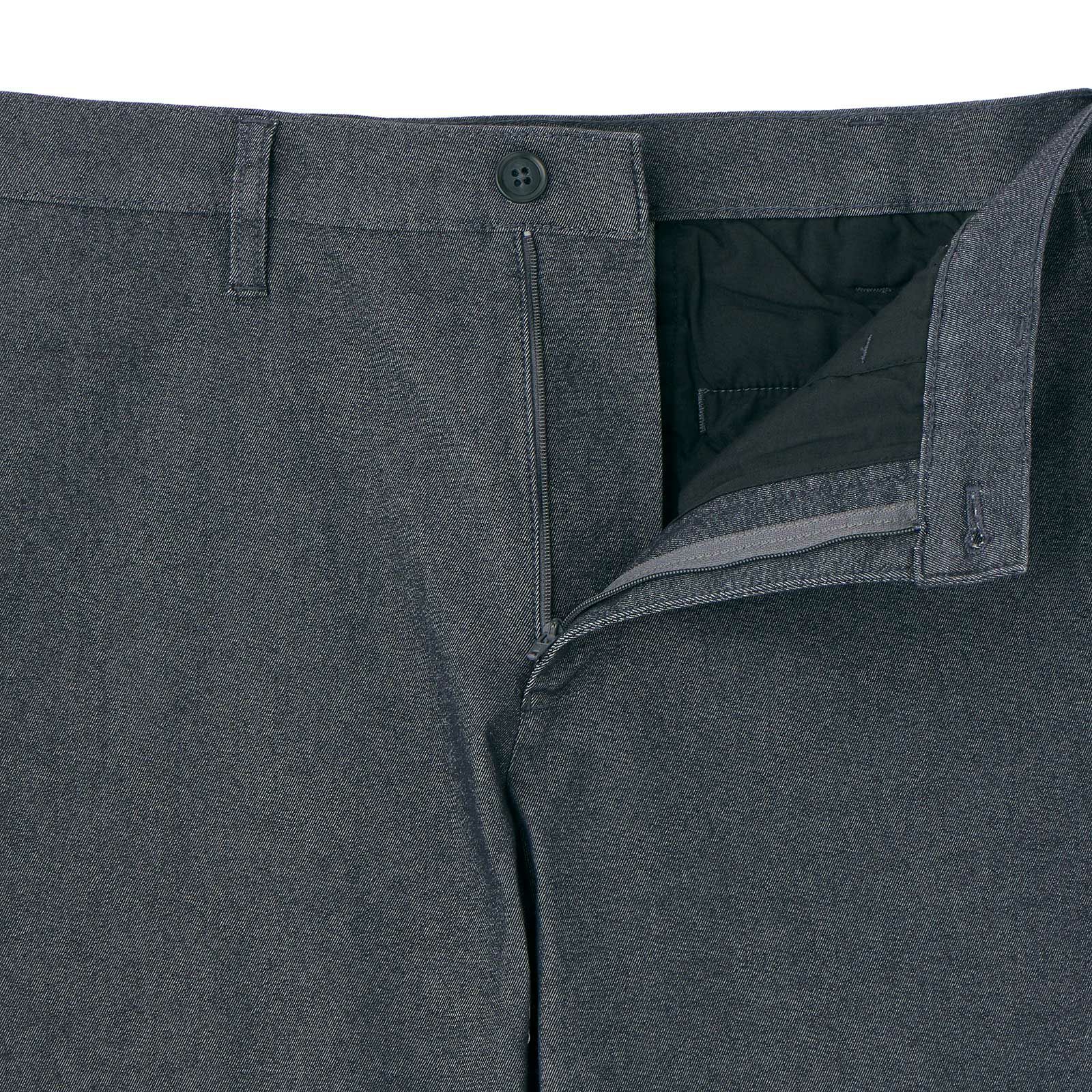 レギュラーフィット　スーパーストレッチチノパンツ（チャコールグレー）