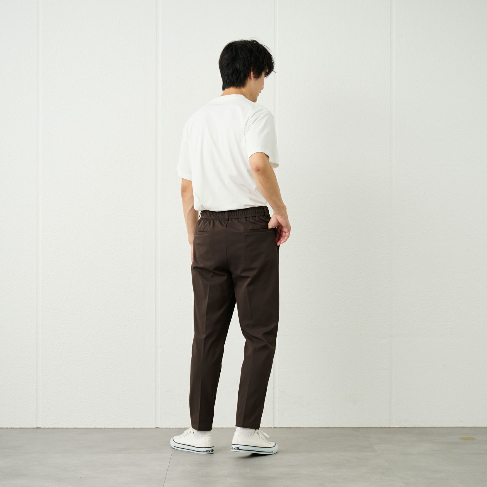 【オルスタ】ストレッチカルゼイージーパンツ