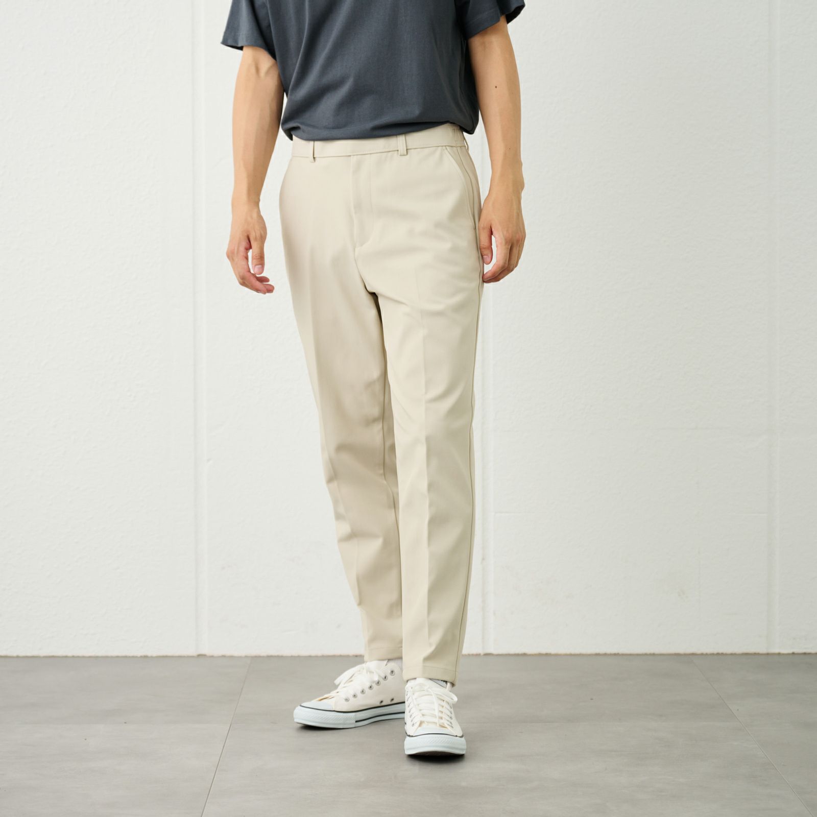 【オルスタ】ストレッチカルゼイージーパンツ