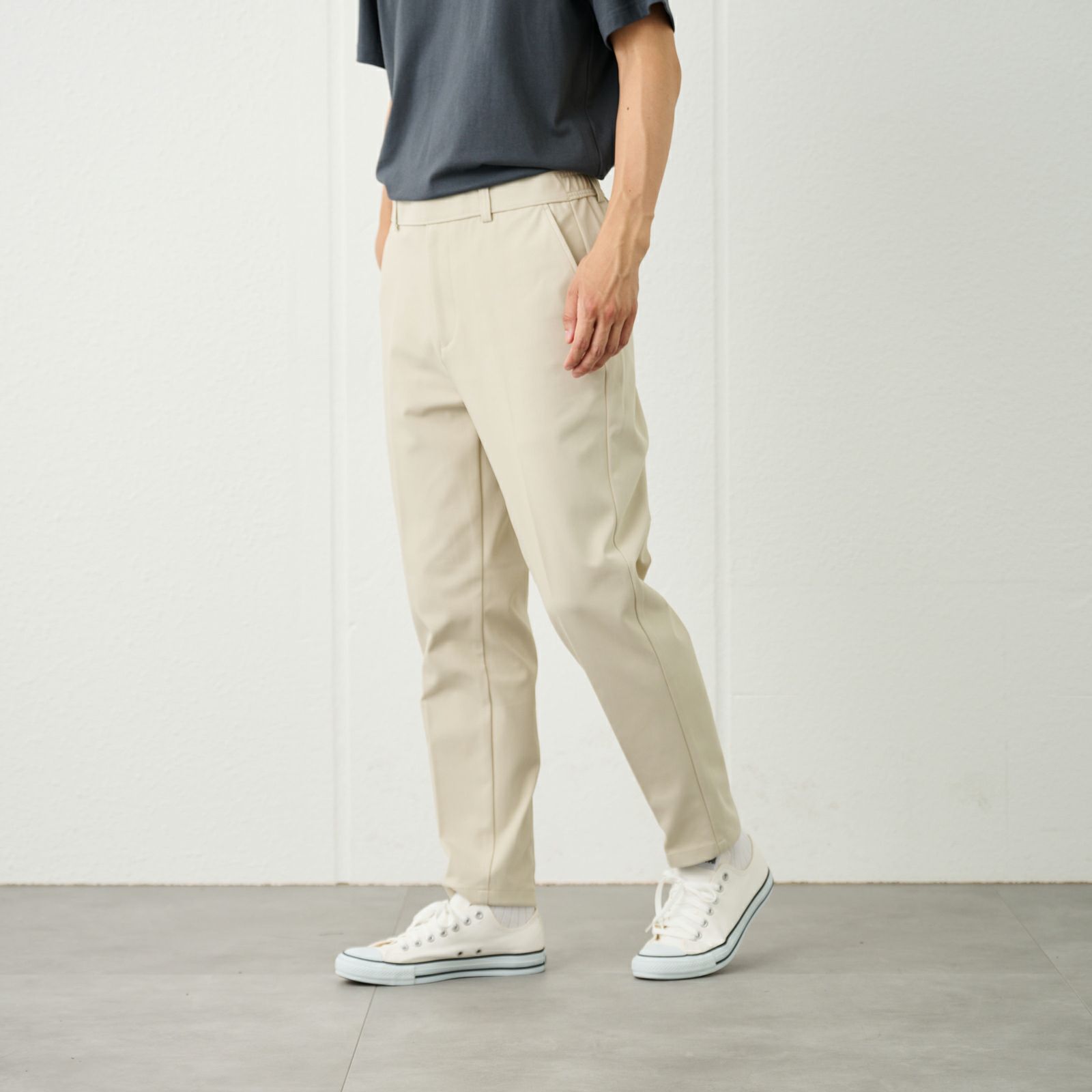 【オルスタ】ストレッチカルゼイージーパンツ