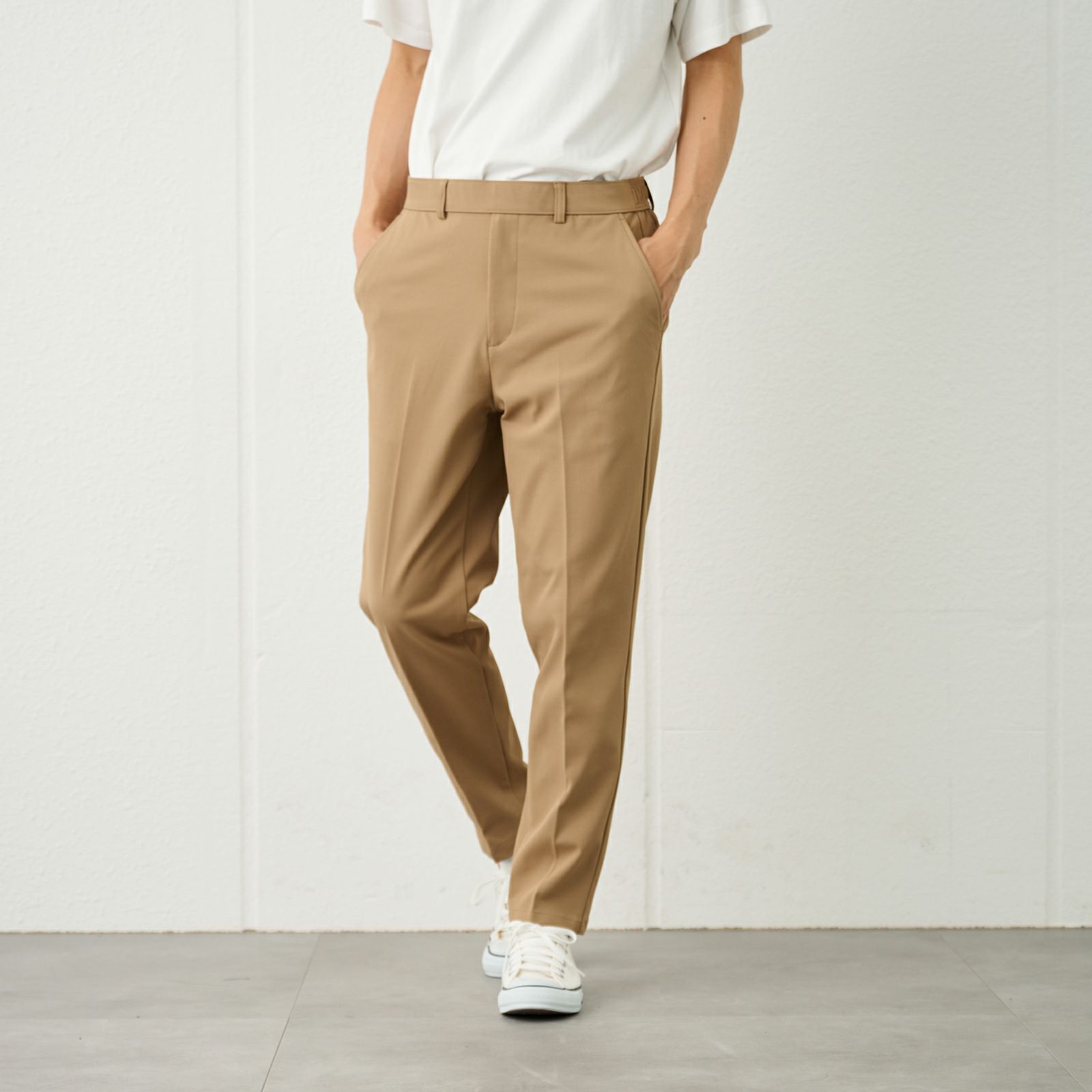 【オルスタ】ストレッチカルゼイージーパンツ