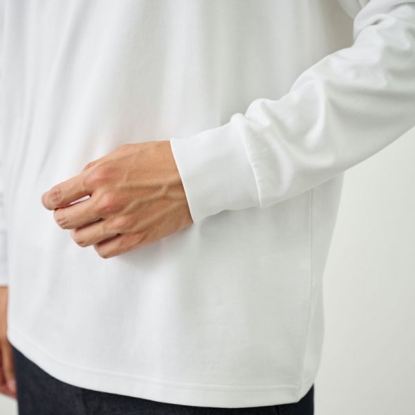 ピースフィットクール　ＵＶ対策スムース無地長袖Tシャツ