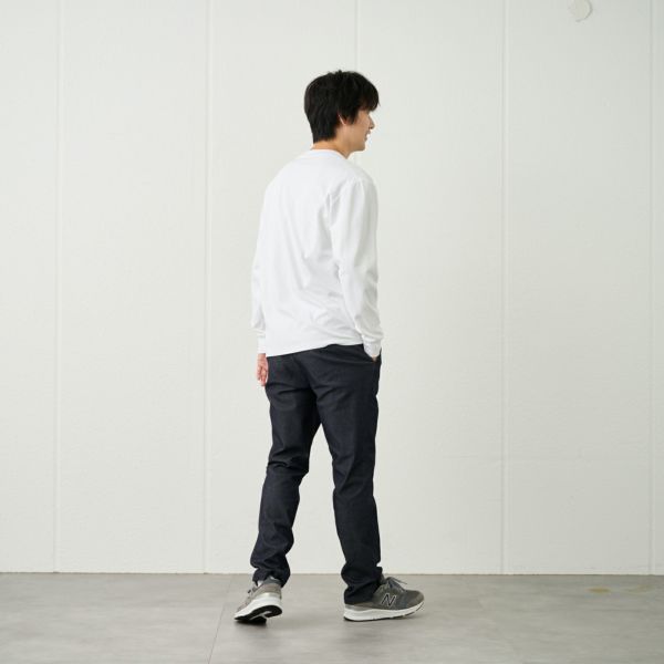 ピースフィットクール　ＵＶ対策スムース無地長袖Tシャツ