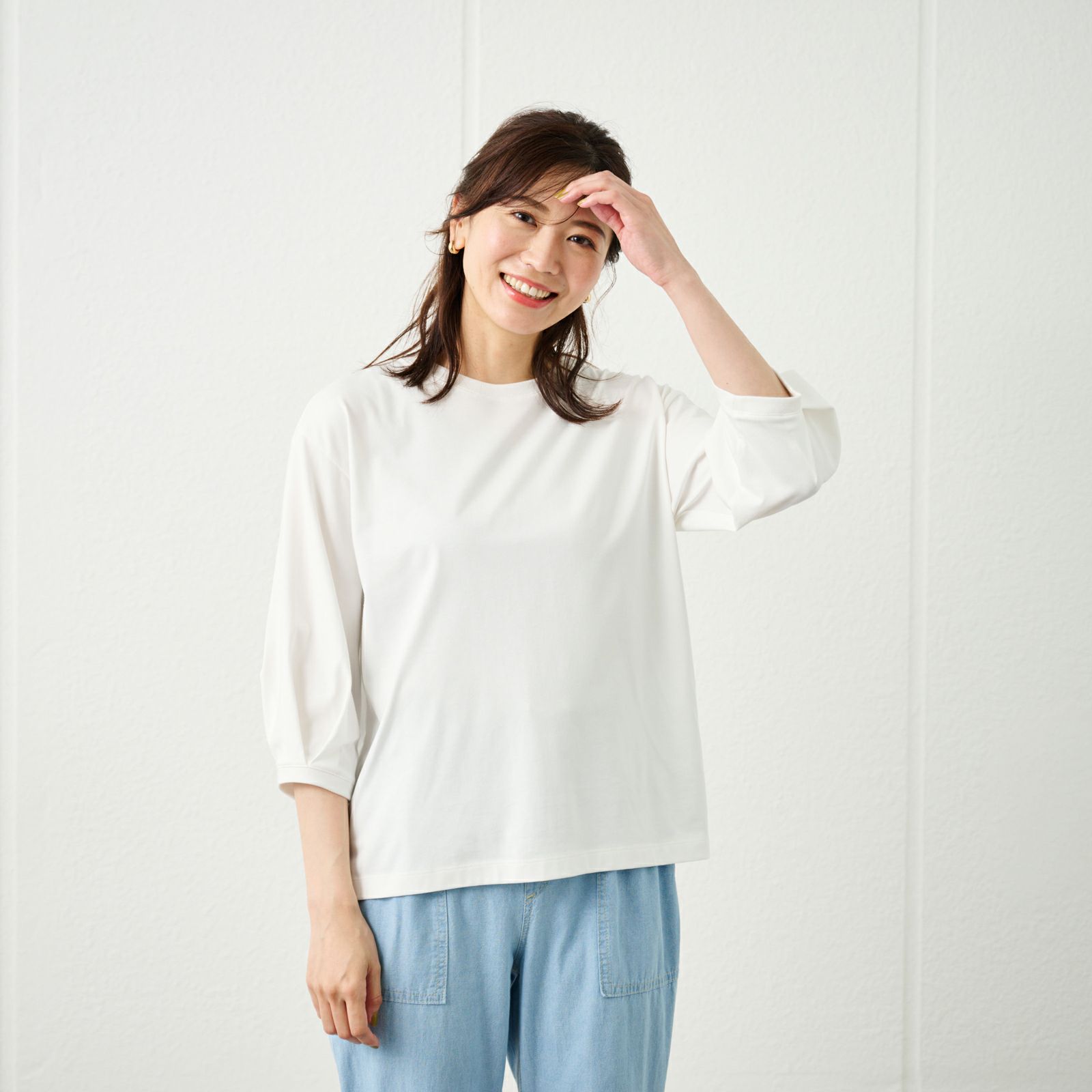 ピースフィットクール　７分袖Ｔシャツ