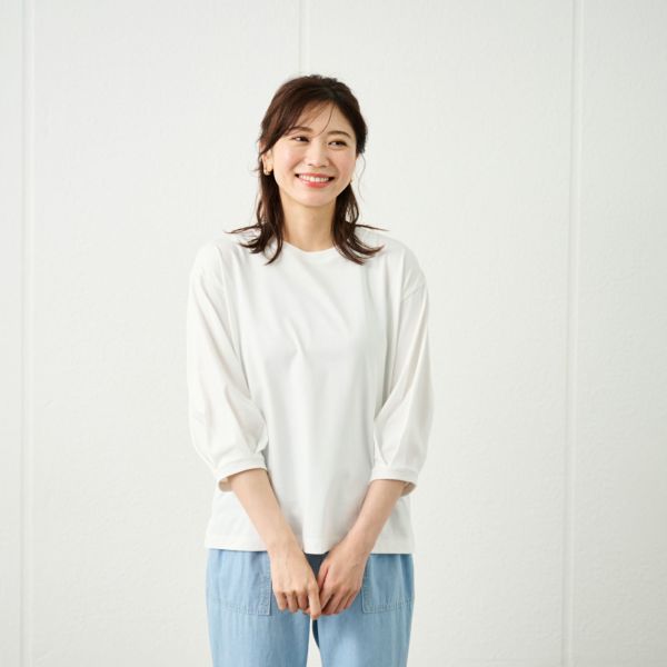 ピースフィットクール　７分袖Ｔシャツ