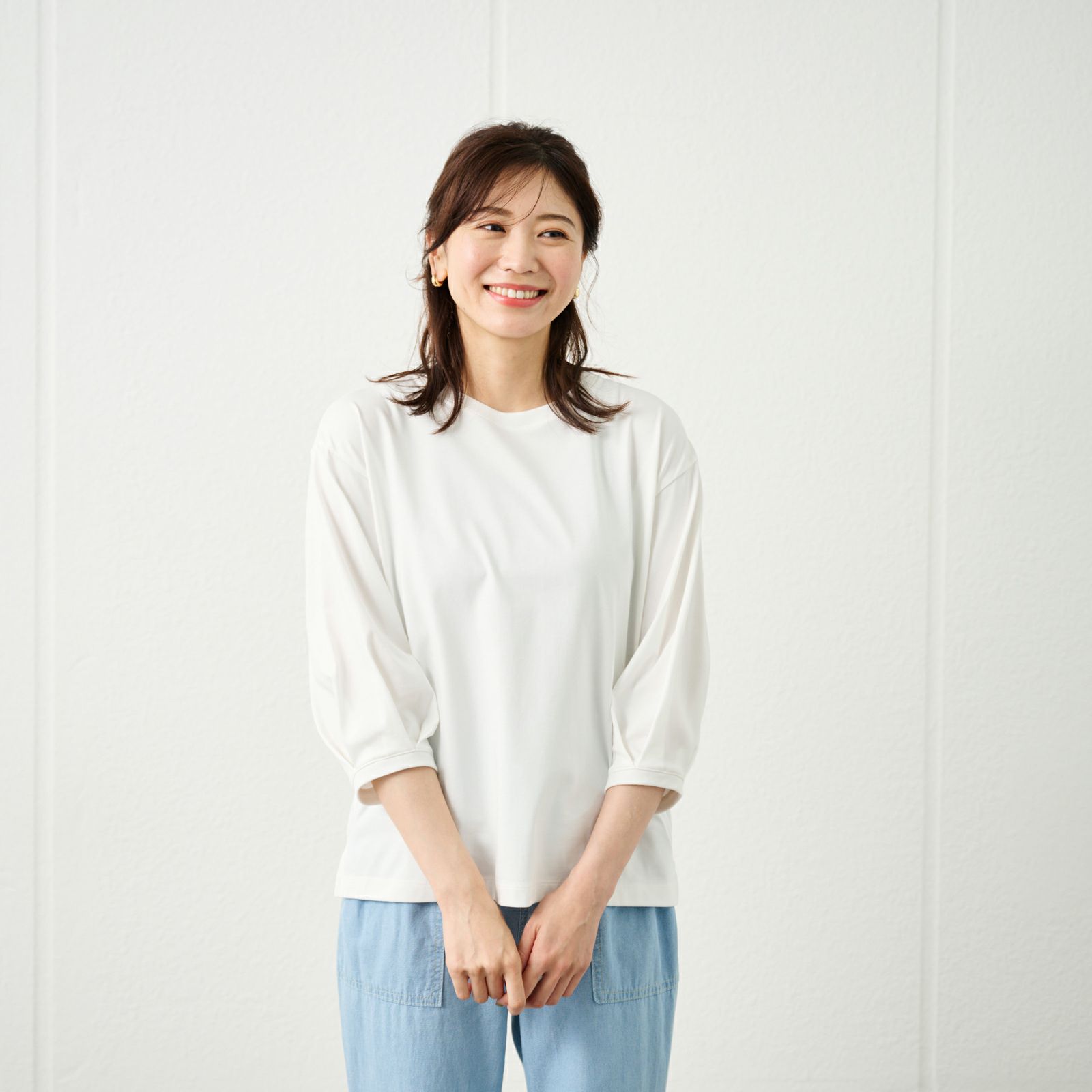 ピースフィットクール　７分袖Ｔシャツ