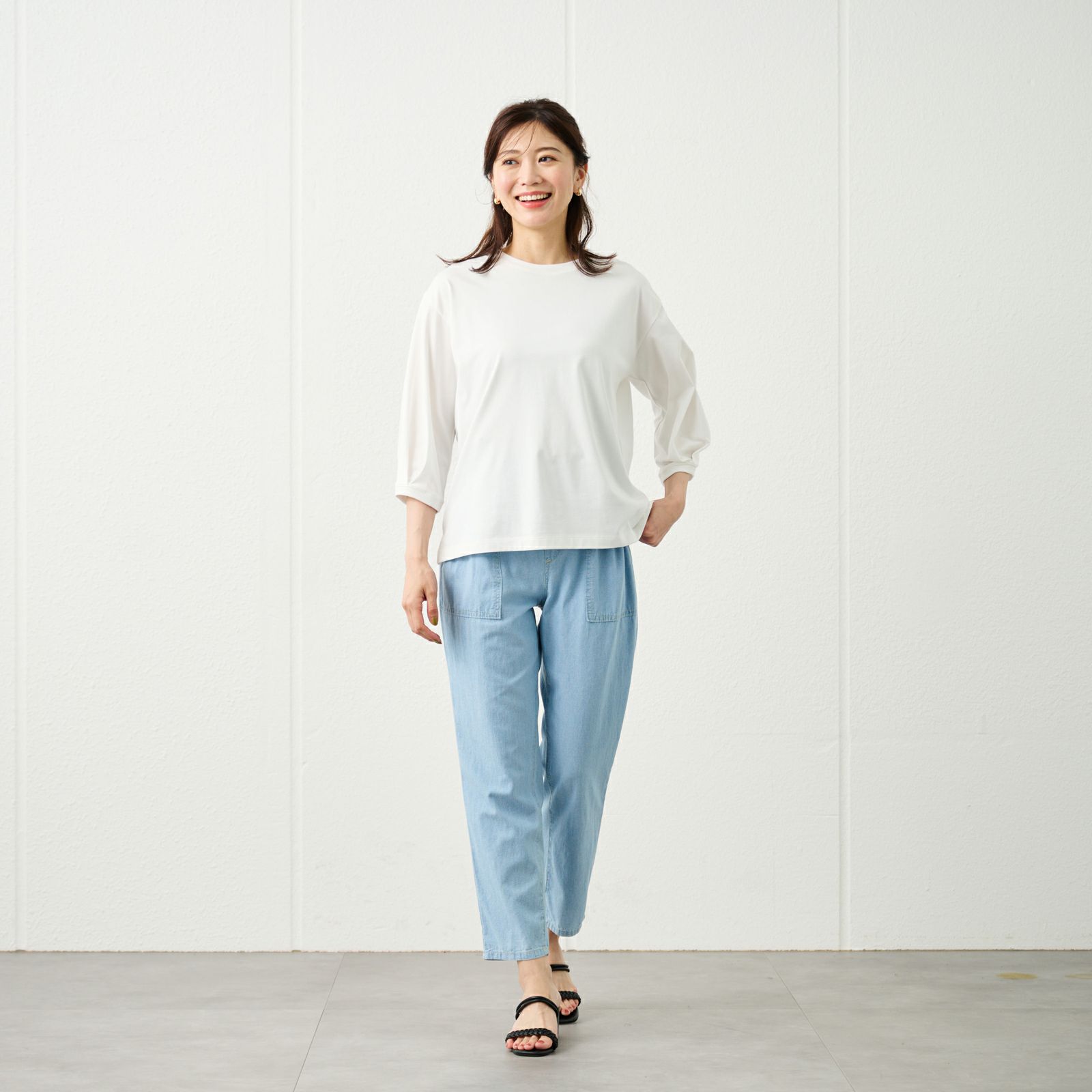 ピースフィットクール　７分袖Ｔシャツ