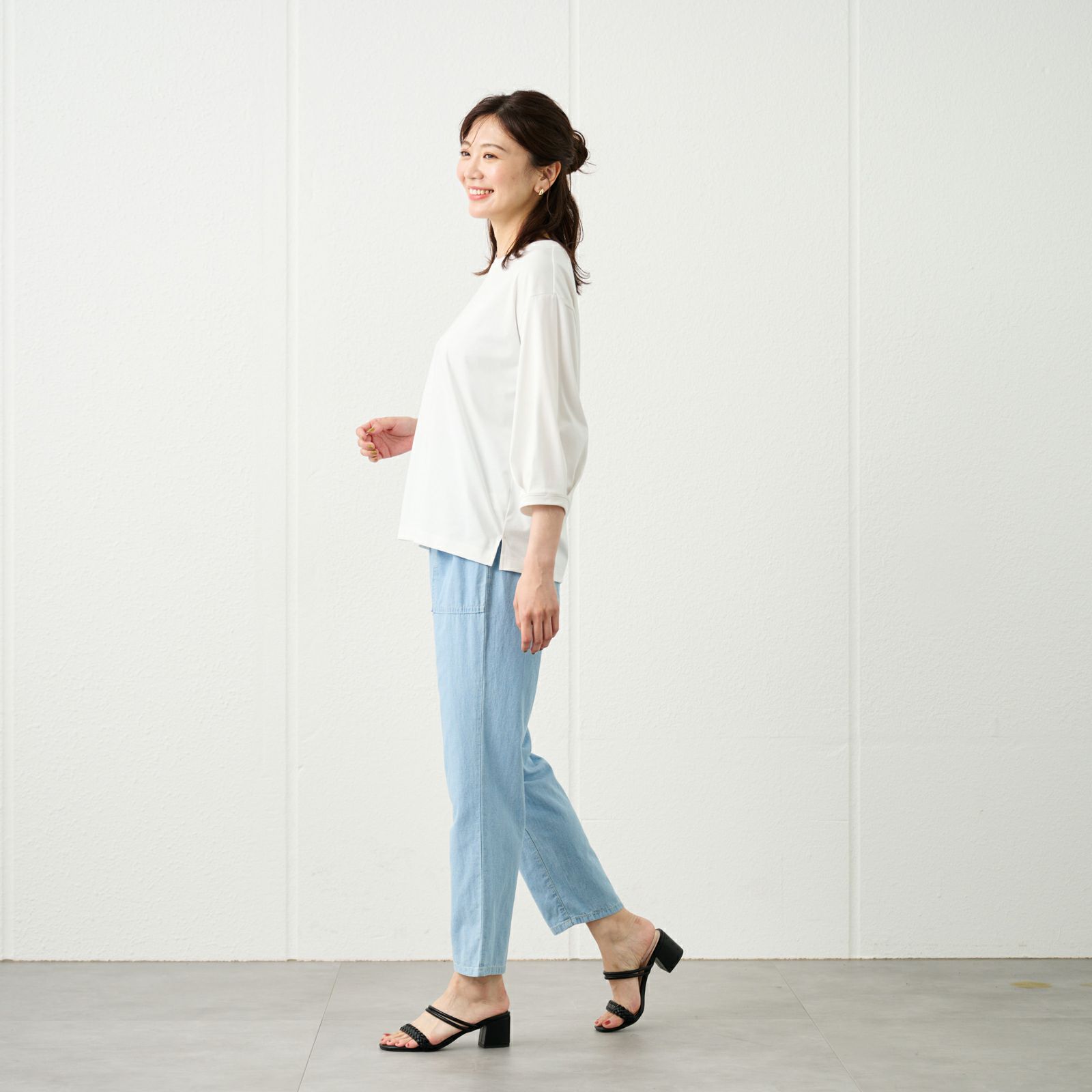 ピースフィットクール　７分袖Ｔシャツ