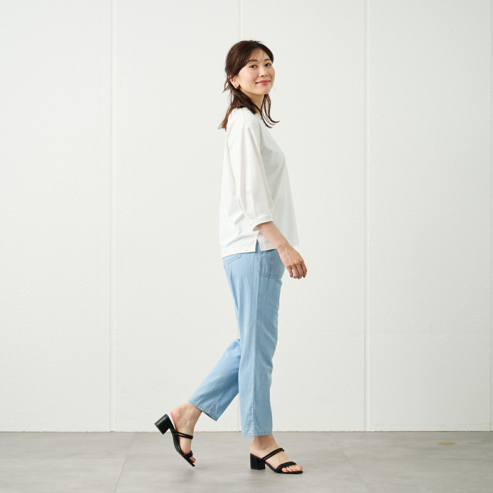 ピースフィットクール　７分袖Ｔシャツ