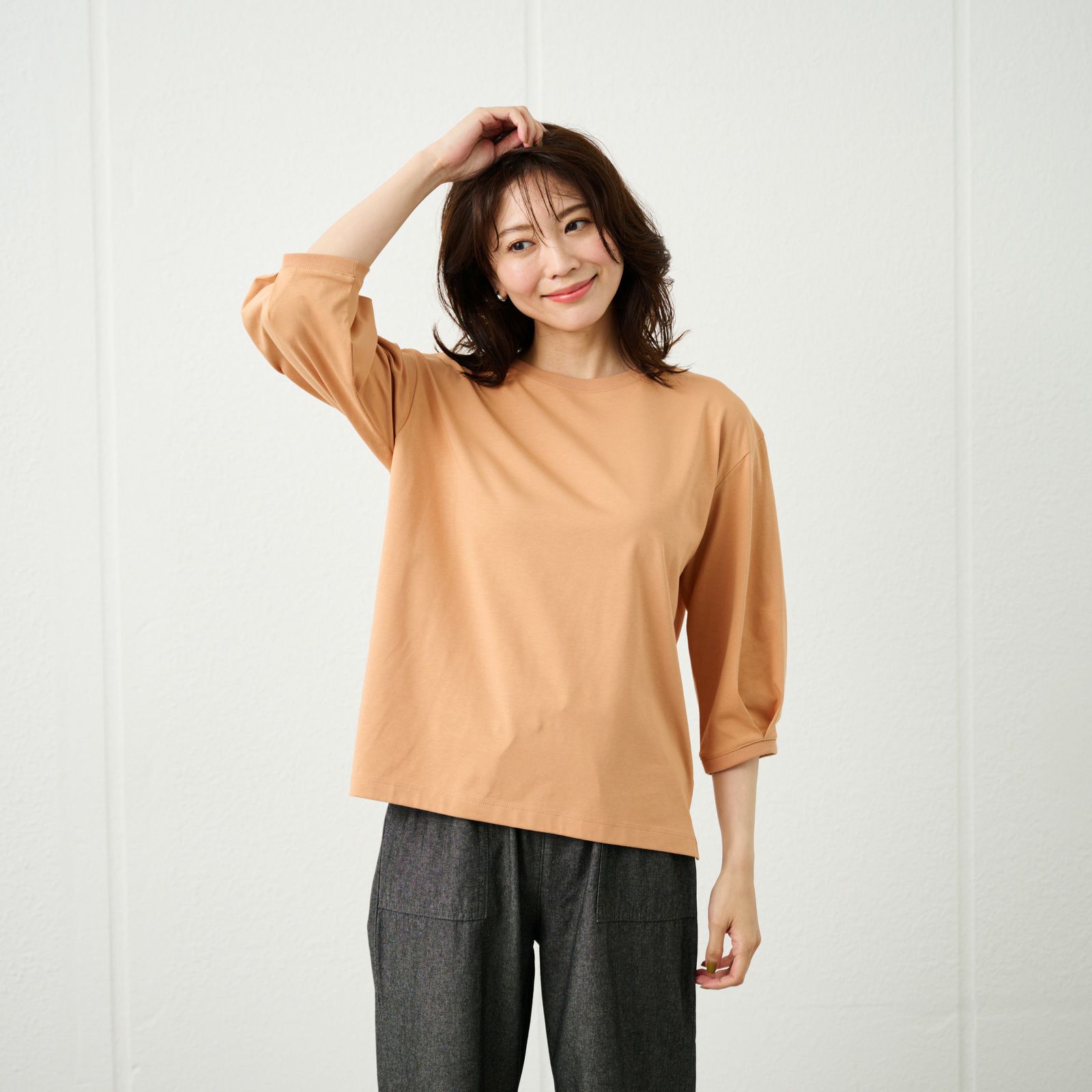 ピースフィットクール　７分袖Ｔシャツ