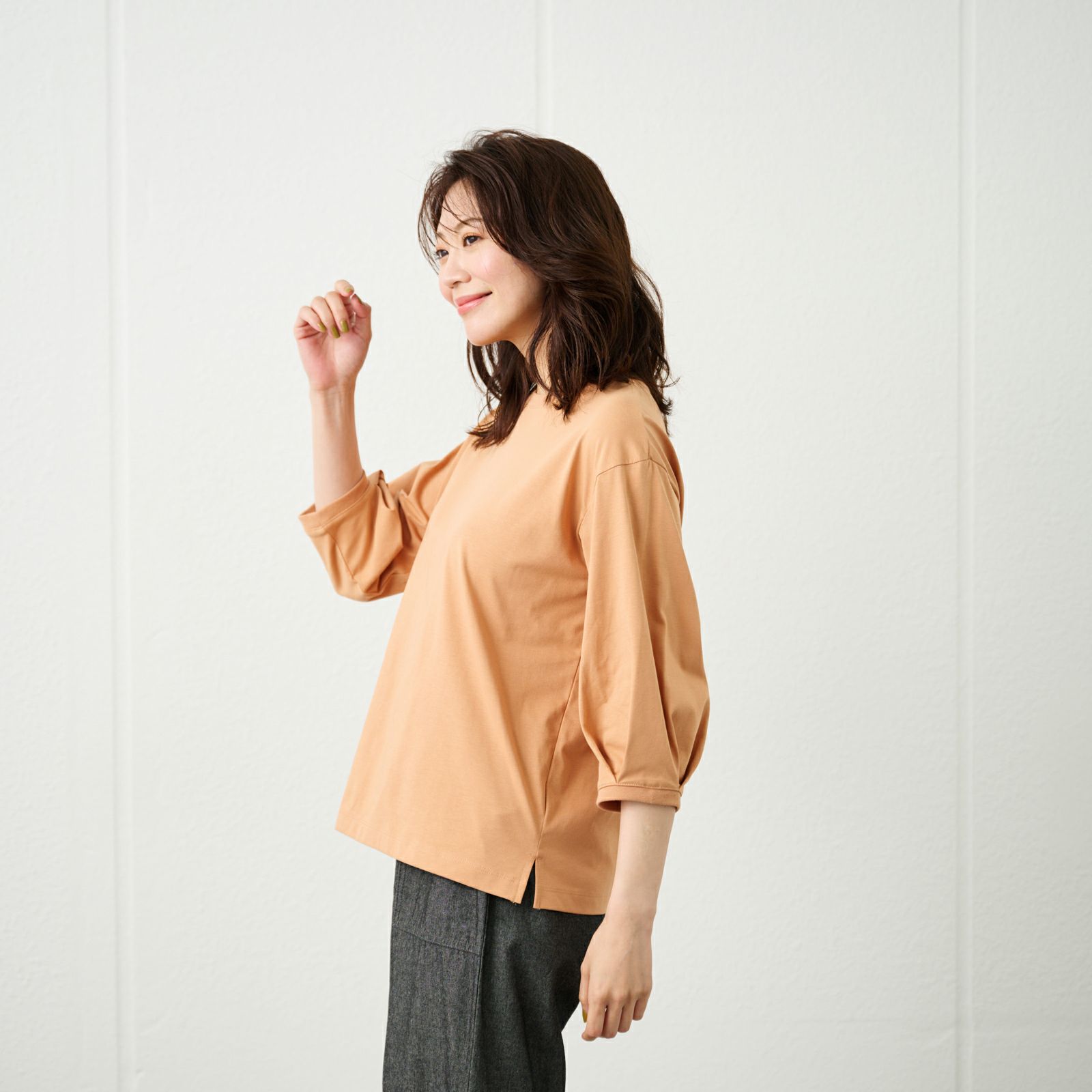 ピースフィットクール　７分袖Ｔシャツ