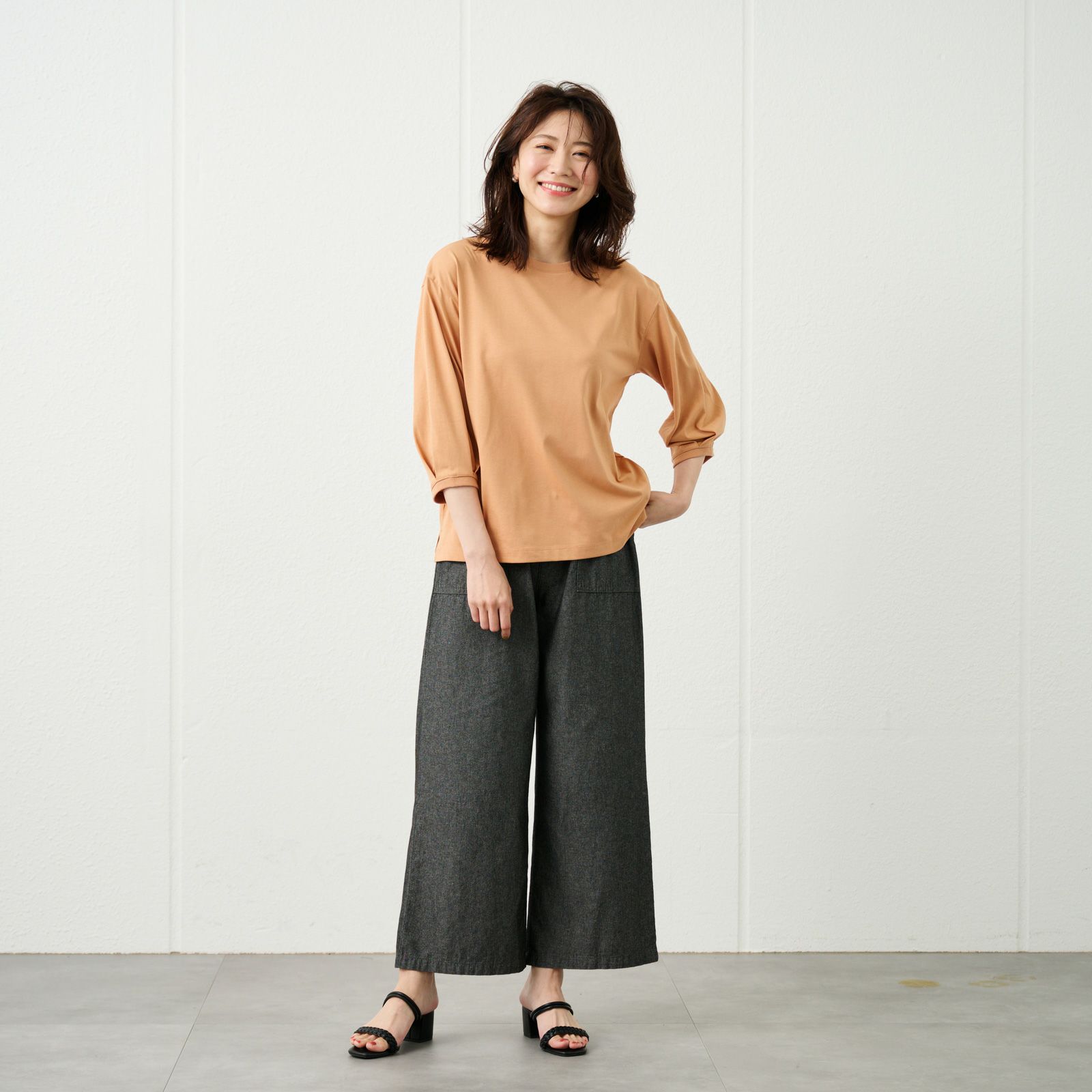 ピースフィットクール　７分袖Ｔシャツ