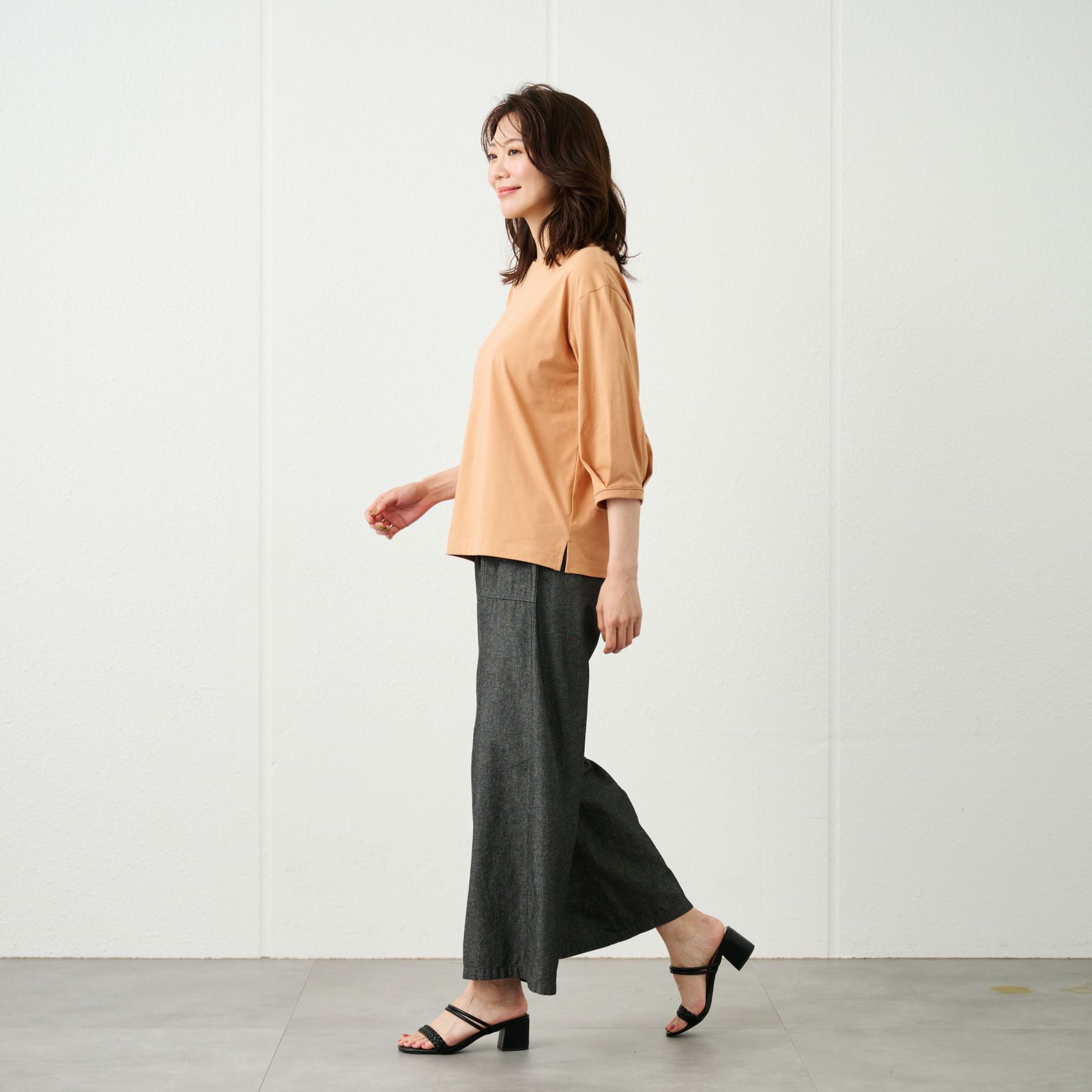 ピースフィットクール　７分袖Ｔシャツ