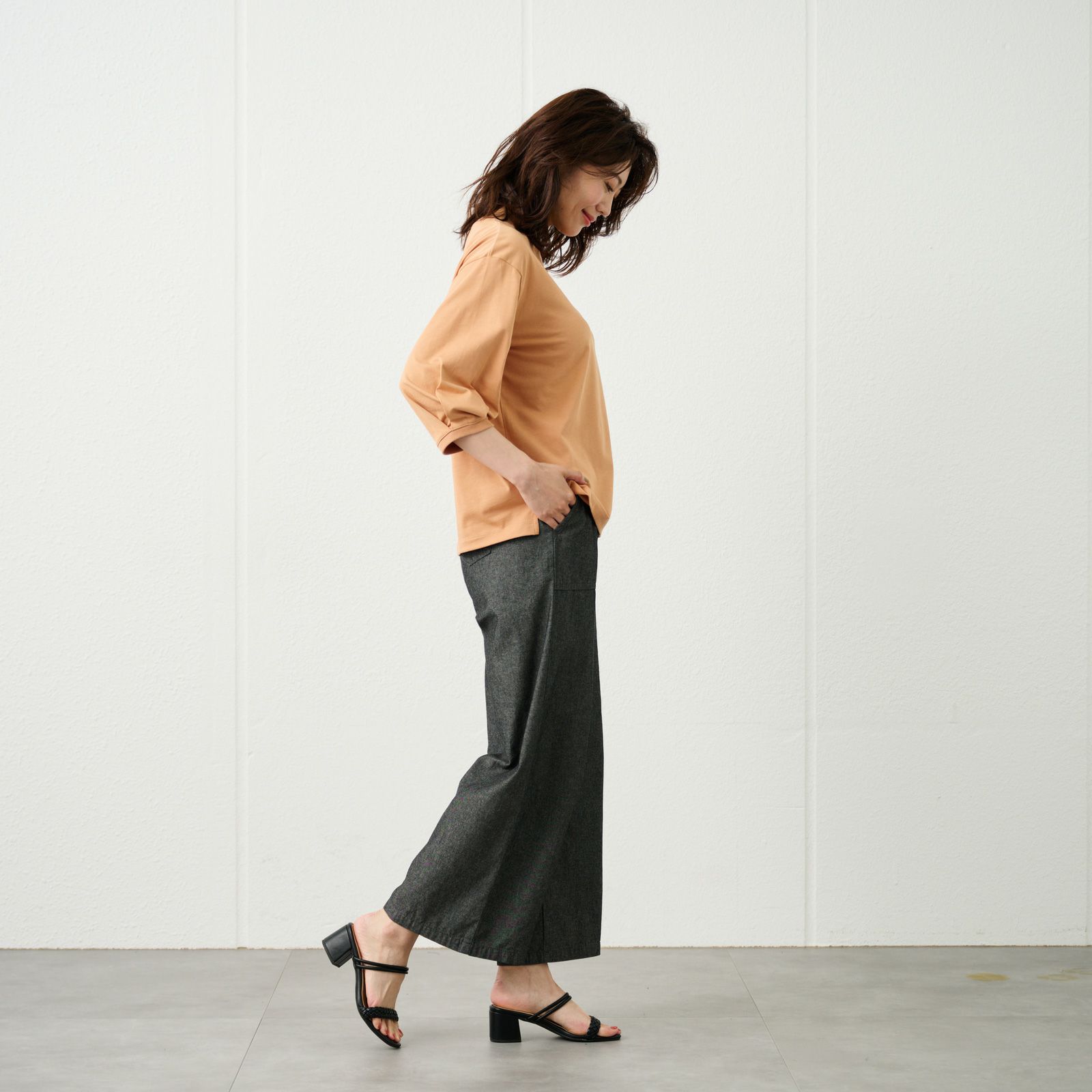 ピースフィットクール　７分袖Ｔシャツ