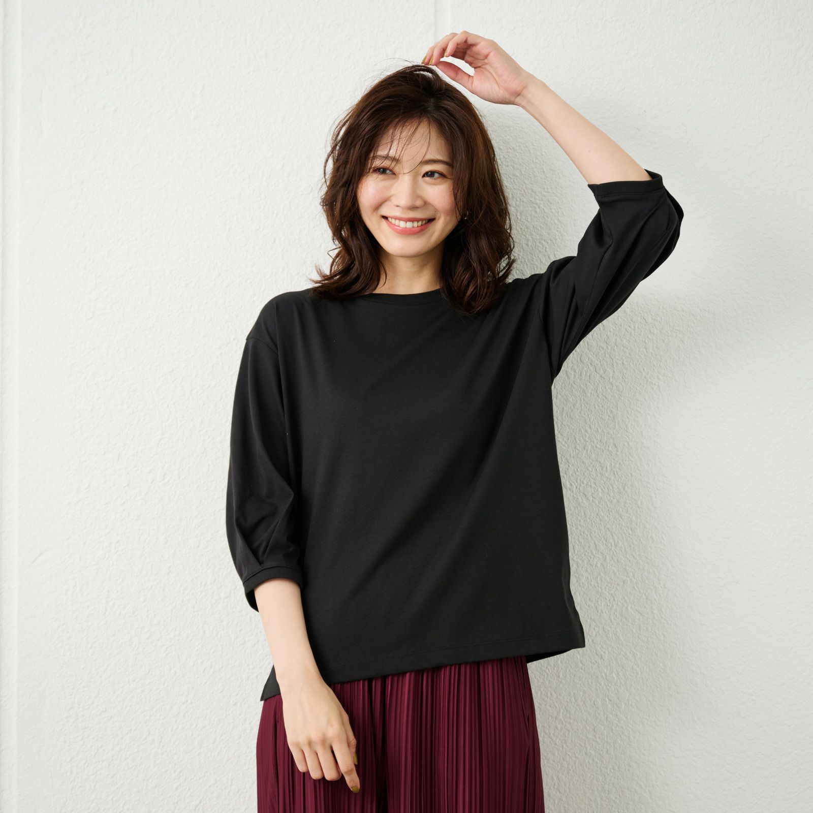 ピースフィットクール　７分袖Ｔシャツ