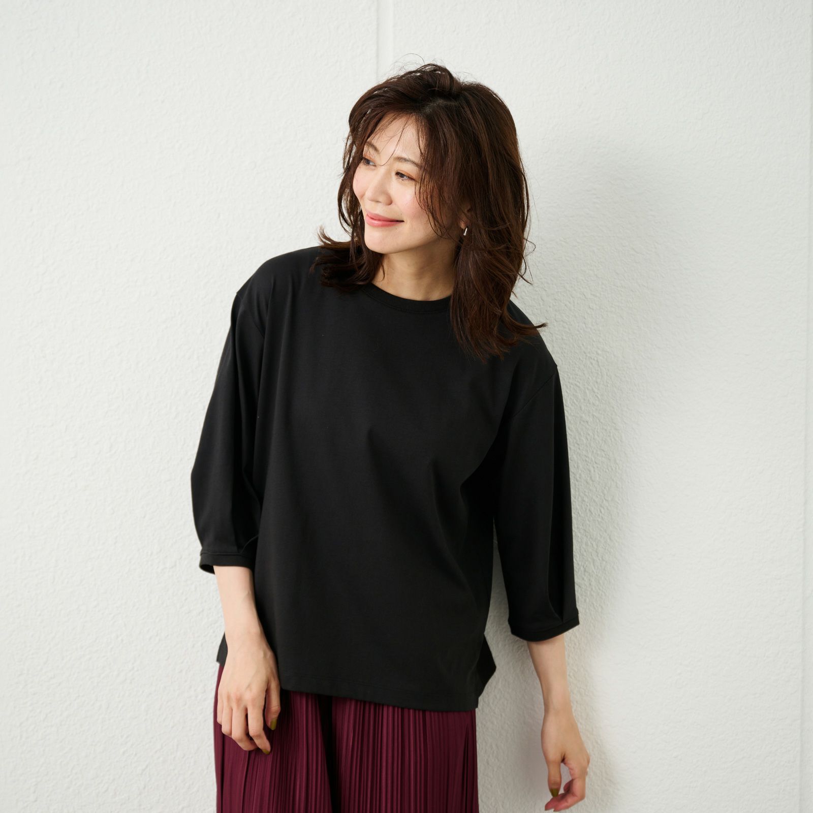 ピースフィットクール　７分袖Ｔシャツ