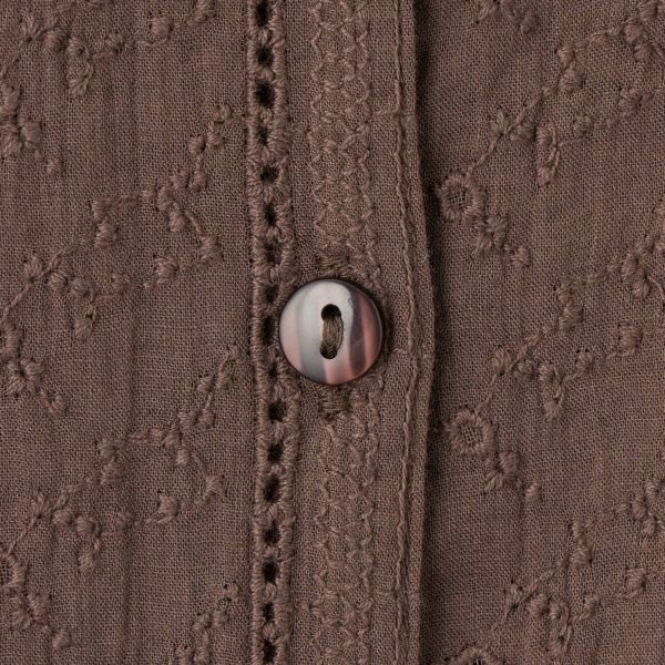 総刺繍レースシャツハオリ