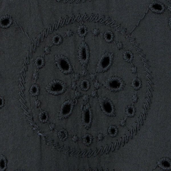 刺繍切替ギャザーブラウス