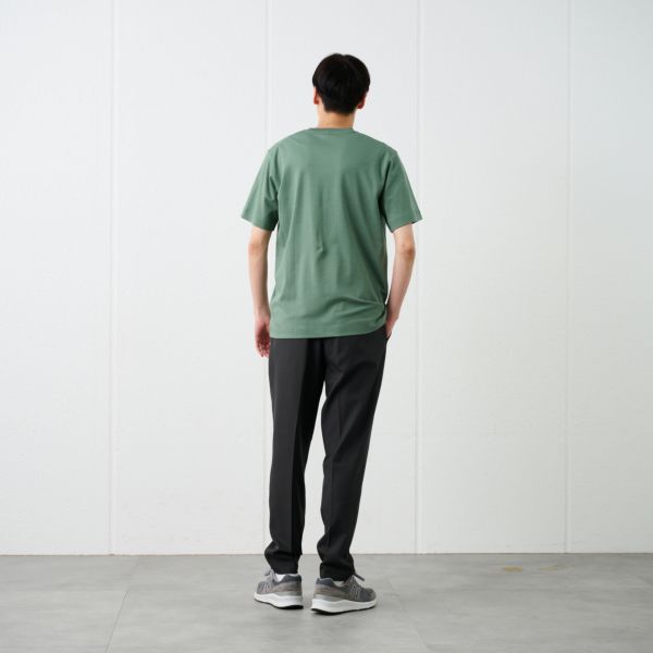 シルキーコットン　スムース半袖Tシャツ