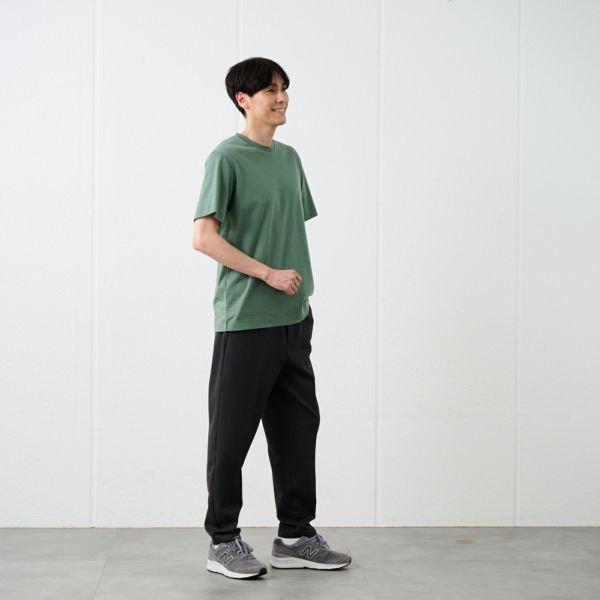 シルキーコットン　スムース半袖Tシャツ