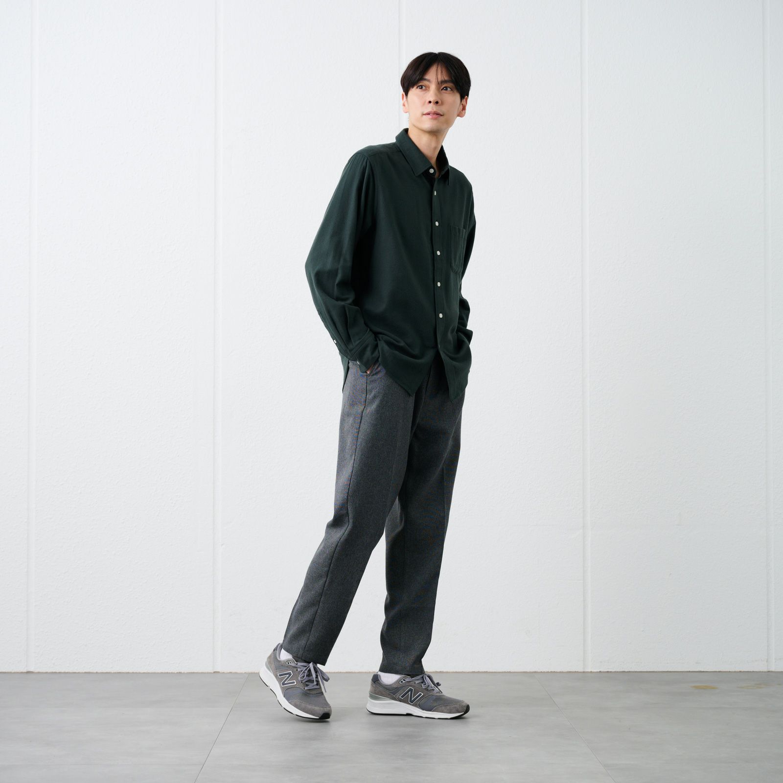 【オルスタ】シャークスキンイージパンツ