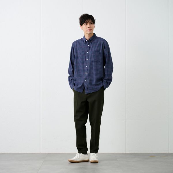 【オルスタ】ウールライクイージーパンツ