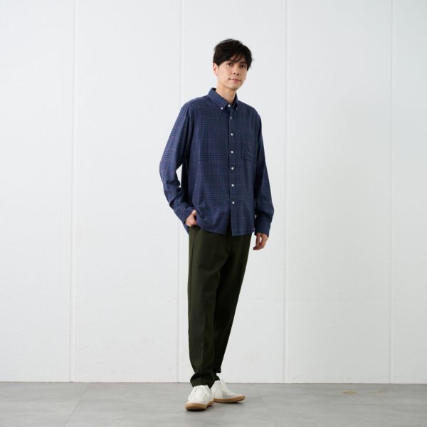 【オルスタ】ウールライクイージーパンツ