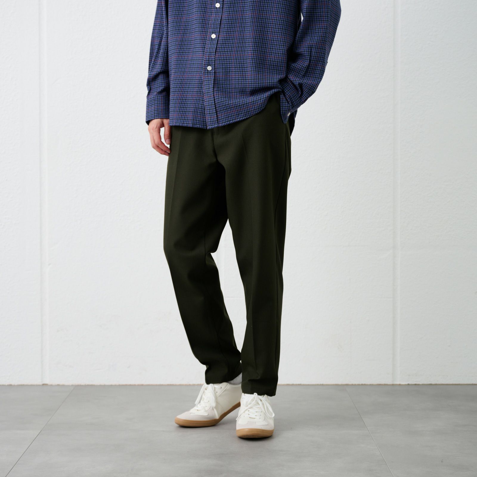 【オルスタ】ウールライクイージーパンツ