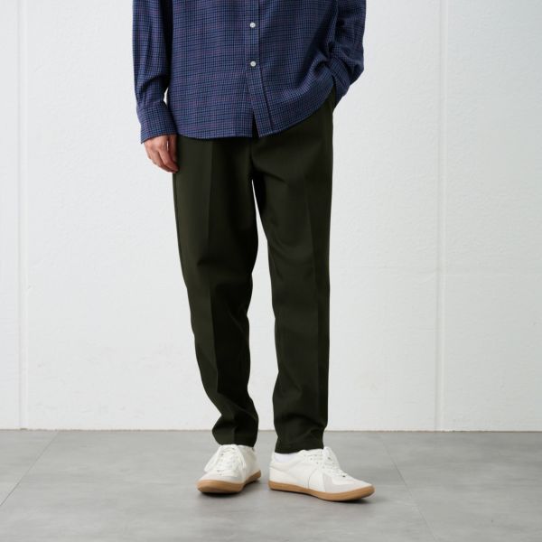 【オルスタ】ウールライクイージーパンツ